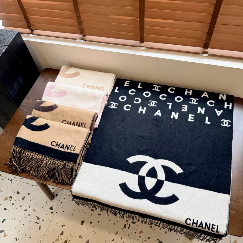 Chanel Scarf 65X180cm E090104
